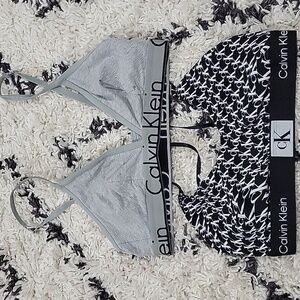 Calvin Klein Sports Bra Lot Of 2